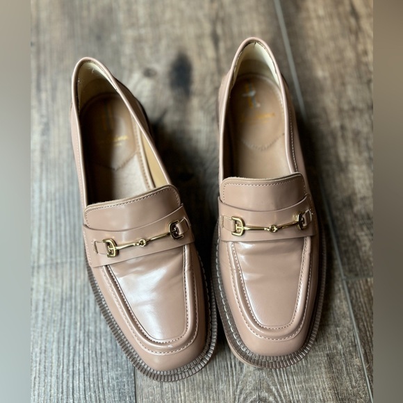 Sam Edelman Laurs Platform Lug Sole Loafer Maple Sugar Women's Size 8.5 - Picture 3 of 10